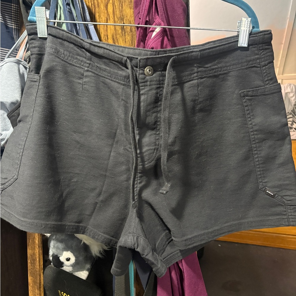 Prana Charcoal Women's Shorts
